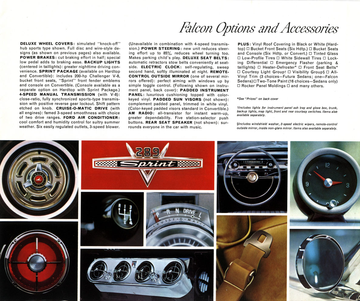 1965 Ford Falcon Brochure Page 2